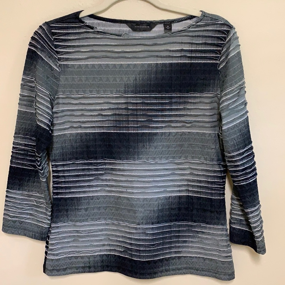 Investments Decorative Black / Grey Shirt